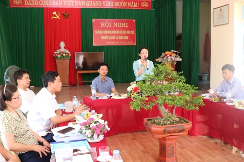 6. đồng chí Nguyễn thị Thu Hà  kết luận buổi làm việc.JPG
